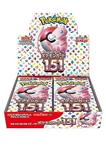 Japanese Pokemon 151 Booster Box