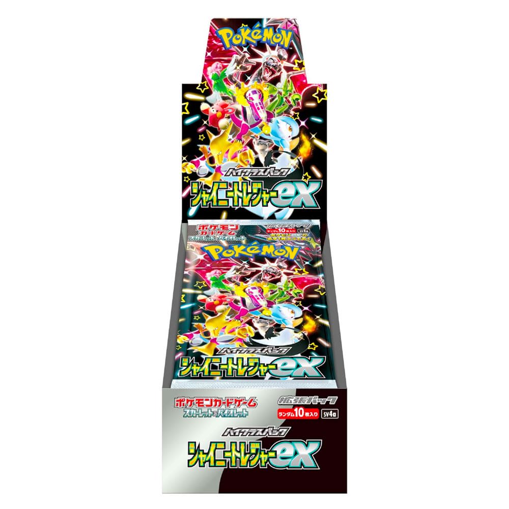 Japanese Pokémon Shiny Treasure EX Booster Box