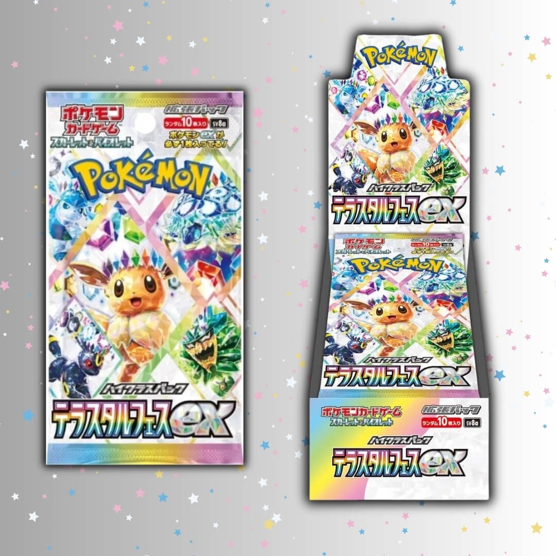 Japanese Pokémon Terrastal Festival EX Booster Box